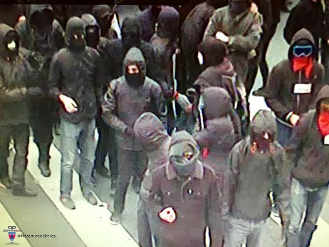 Image de video surveillance de la Préfecture de Police
