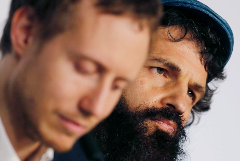 Laszlo Nemes et Geza Röhrig, Cannes