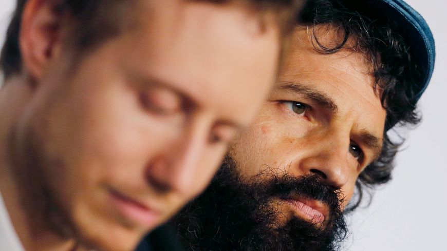 Laszlo Nemes et Geza Röhrig, Cannes
