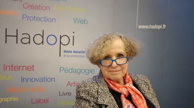 Marie-Françoise Marais, présidente de la Hadopi