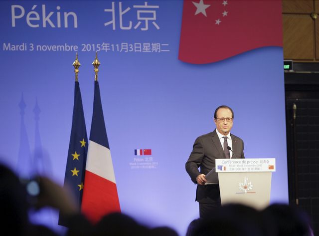 "Nous souhaitions que les capitaux chinois puissent être dans Areva", François Hollande