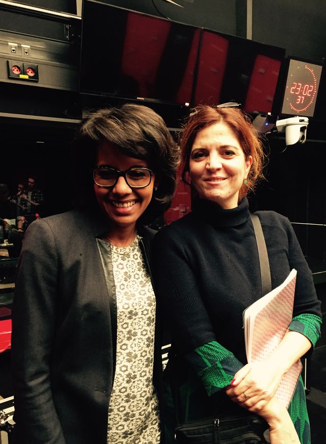 Audrey Pulvar et Agnès Jaoui