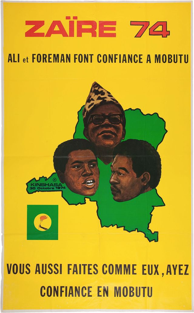 Affiche "Rumble in the jungle 1974"