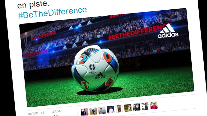 Le nouveau ballon a été dévoilé jeudi matin sur les réseaux sociaux