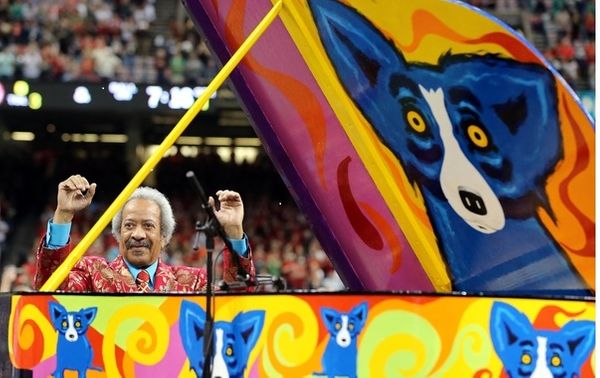 Allen Toussaint au New Orleans Bowl NCAA Game - 21/12/2013 (Dts : allentoussaint.com)