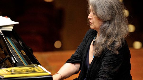 Martha Argerich en concert à l'Usher hall Édimbourg ©RobbieJack/Corbis