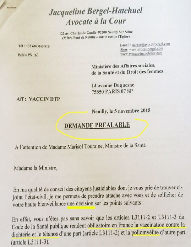 Demande préalable à requête conseil d'Etat