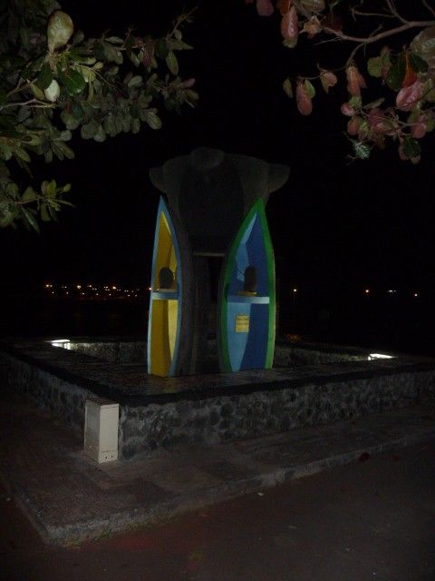 Monument pour l'identité et la liberté, quartier Terre Sainte, St Pierre, Ile de la Réunion