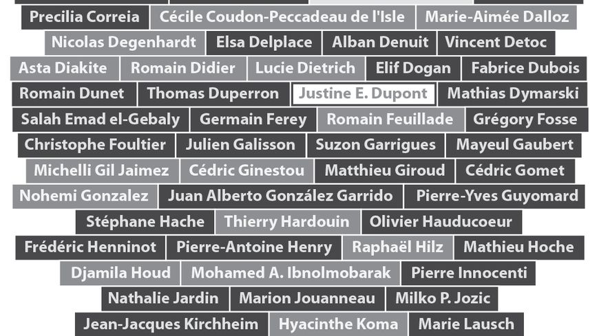 Attentats de Paris : les noms des 130 tués