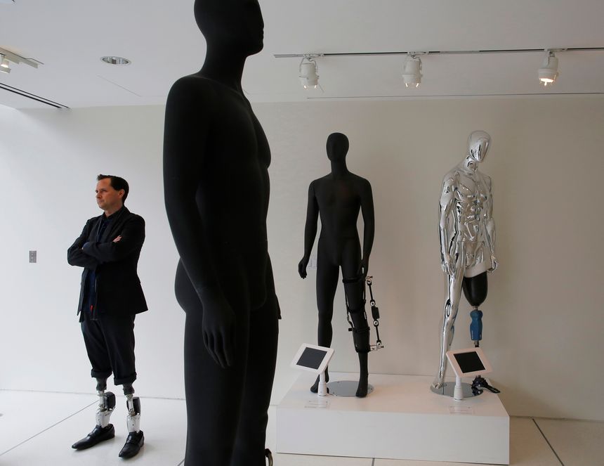 Hugh Herr, directeur du département de biomécatronique au MIT Media Lab