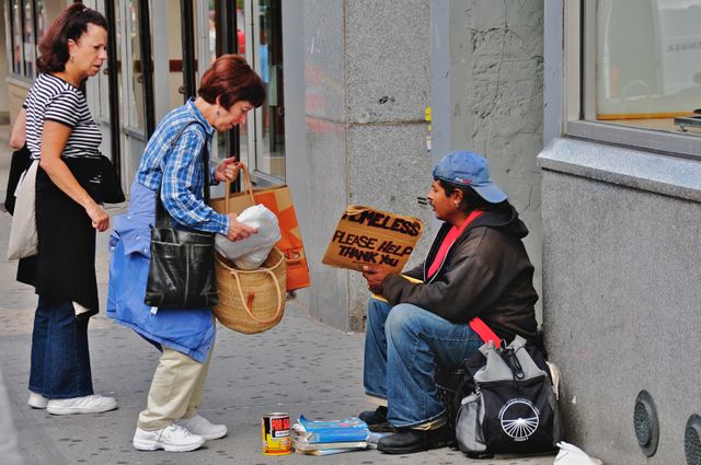 Helping the homeless in New York City