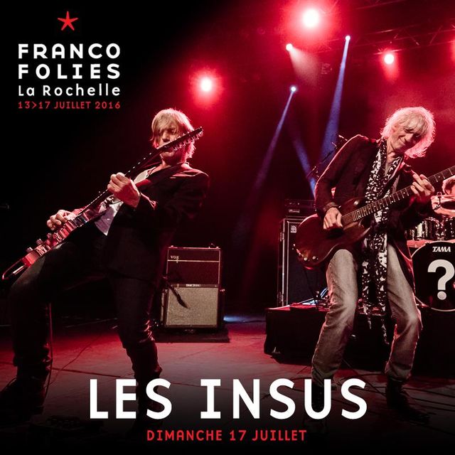 Les Insus au Francos 2016