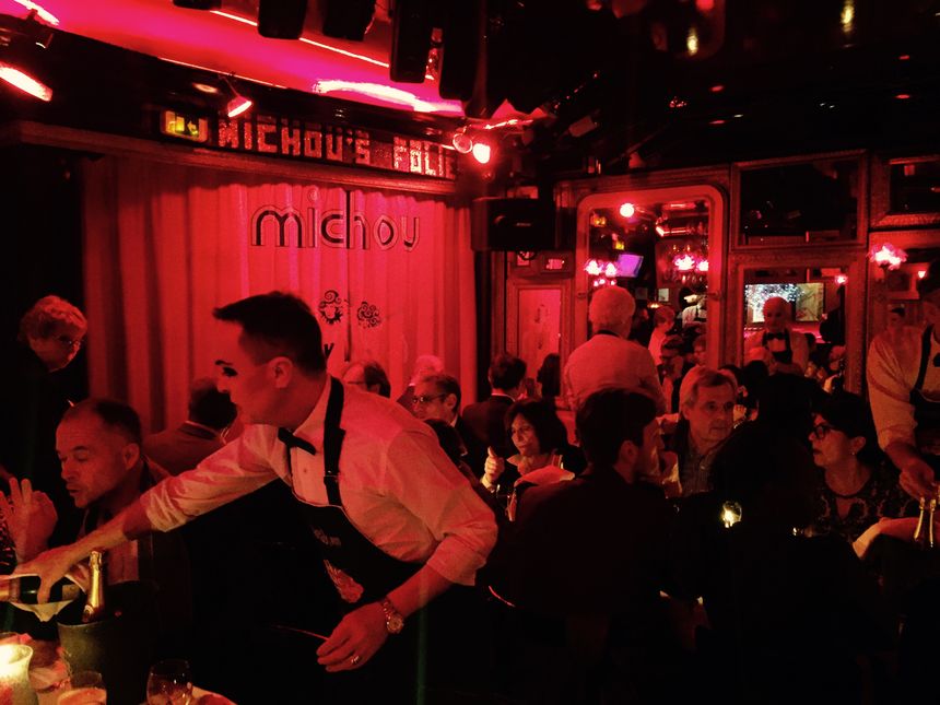 Chez Michou, salle
