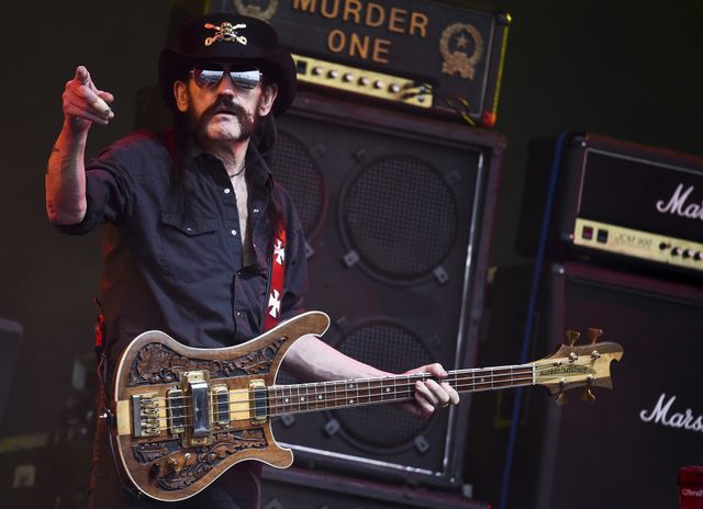 Lemmy au Glastonbury festival en juin 2015