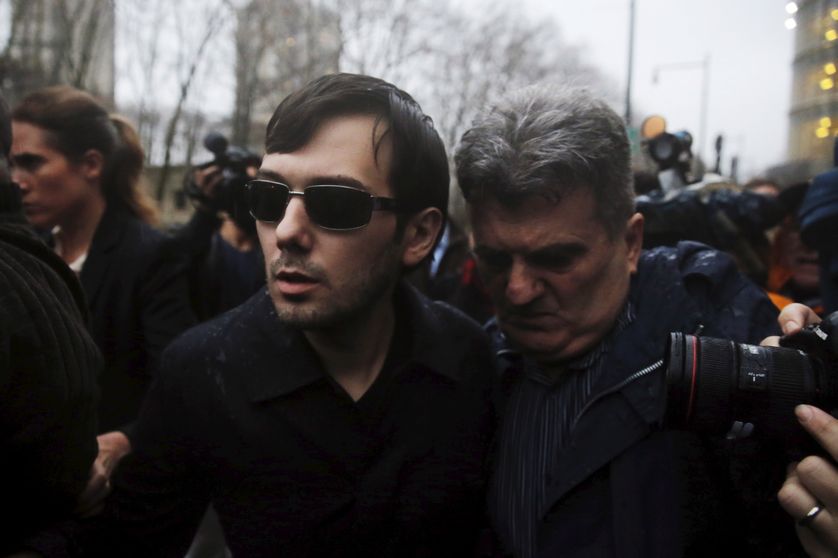 Martin Shkreli avant son arrestation