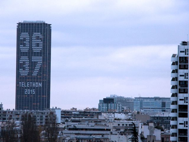 Tour Montparnasse - Telethon