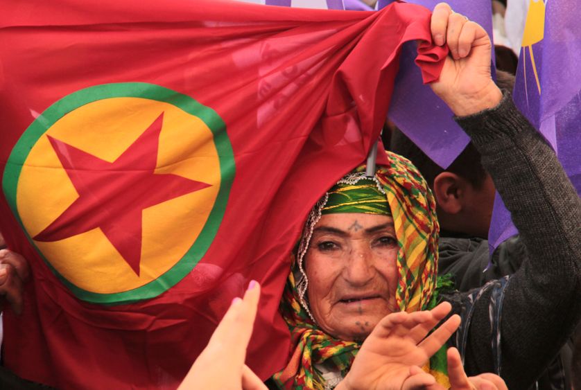 in the southeastern Turkish town of Nusaybin, near the Turkish-Syrian