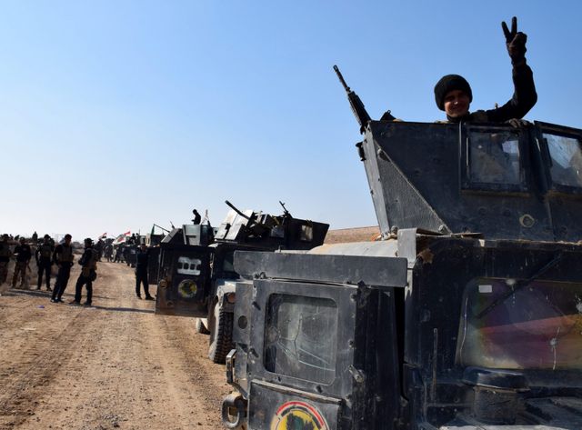 L'armée irakienne arrive à Ramadi le 22 décembre 2015
