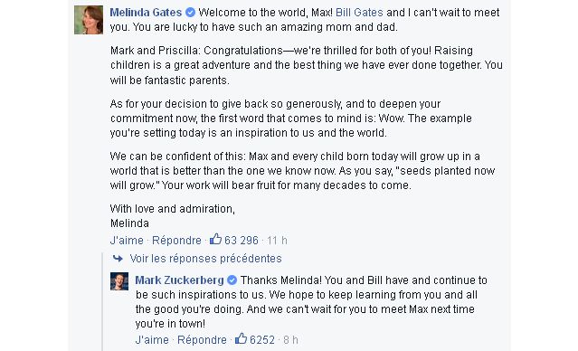 Mark Zuckerberg se verrait bien en Bill Gates