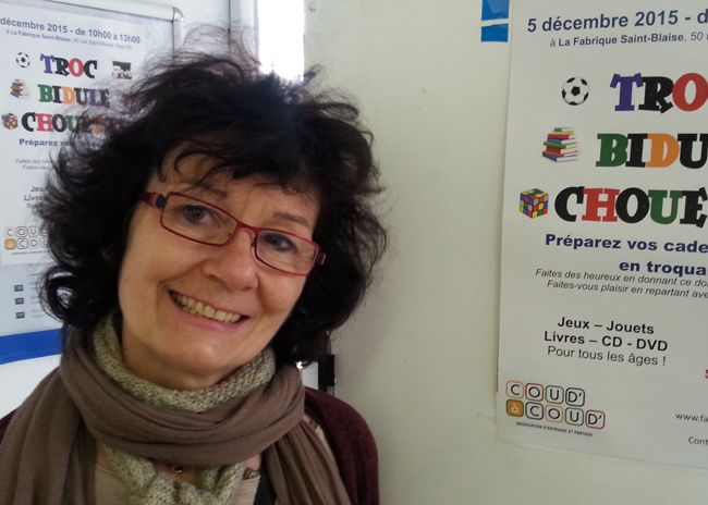 Pixel Noël - Cécile Henry, de l'association "coudacoud"
