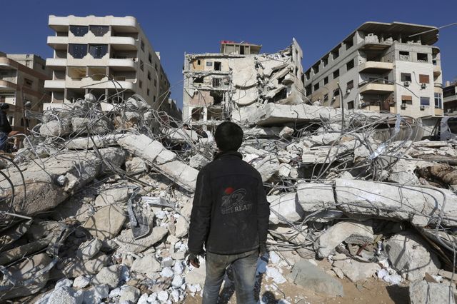 Damas, capitale syrienne.