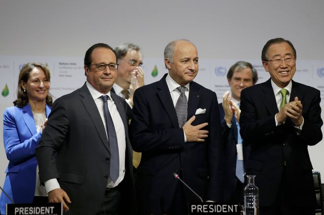Le projet d'accord a été présenté à la COP21