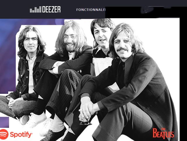 Les Beatles annoncés sur Spotify et Deezer