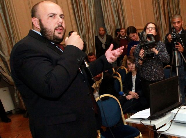 Philippe Verdon, l'un des deux anciens dirigeants du Bloc Identitaire qui rentrent au parlement régional