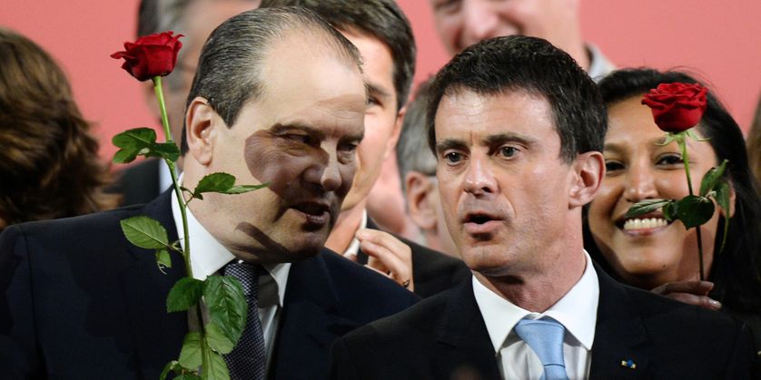 Cambadélis et Valls.