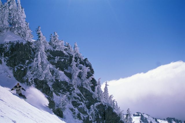 Chamrousse, cette année, ça ne ressemble pas à ça