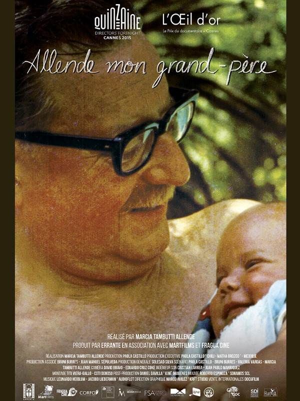 Affiche film "Allende mon grand-père" de Marcia Tambutti Allende