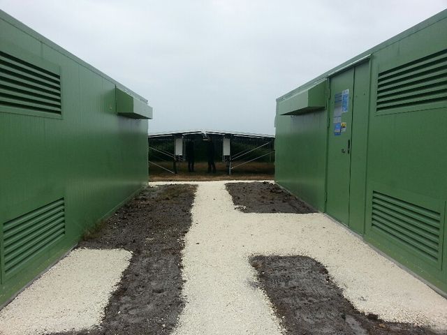 Parc photovoltaïque d’Europe Neoen, à Cestas en Gironde.