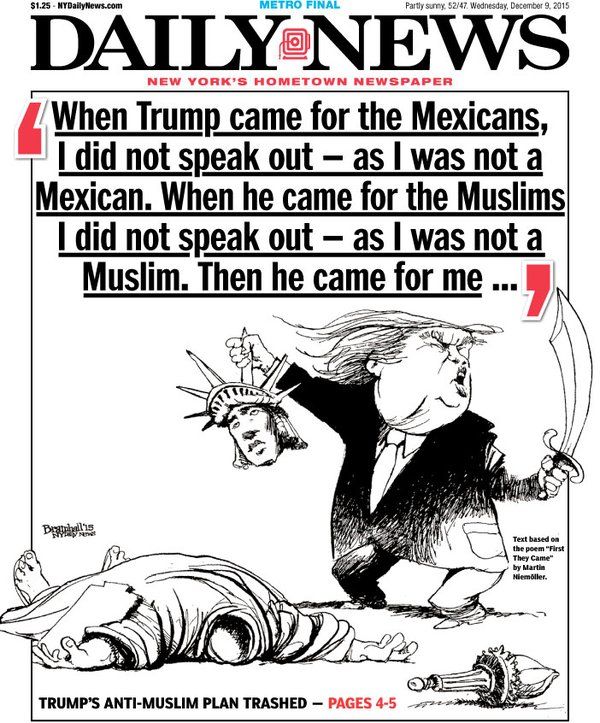 Bill Bramhall/New York Daily News