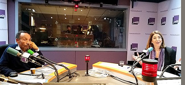 Pierre Rabhi et Naomi Klein en studio dans Les Matins avec Guillaume Erner