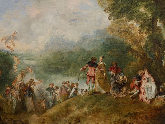 Embarquement pour l'île de Cythère - Watteau -