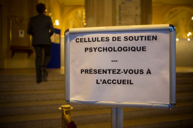 Cellule psychologique à la mairie du Xe arrondissement à Paris