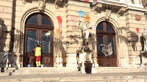 L'Opéra de Genève saccagé en marge d'une manifestation
