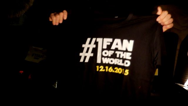 "Premiers fans au monde" à voir l'Épisode VII