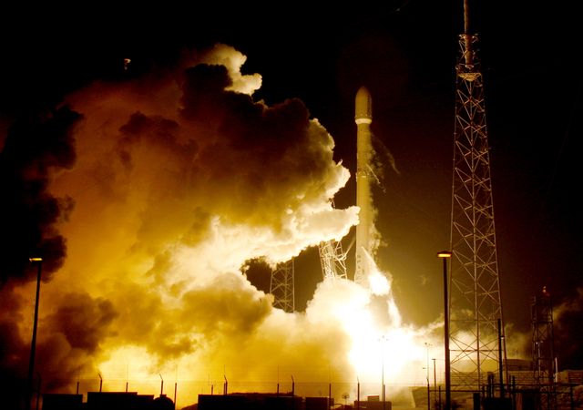 La fusée Falcon de Space X