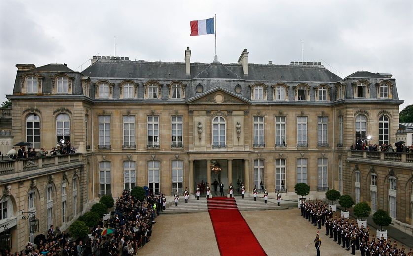 Le palais de l'Elysée