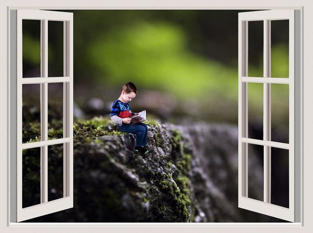 Enfant, livre