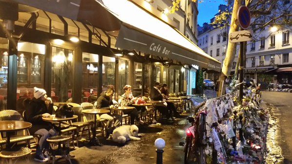 Le café La Bonne Bière, dans le 11e arrondissement de Paris