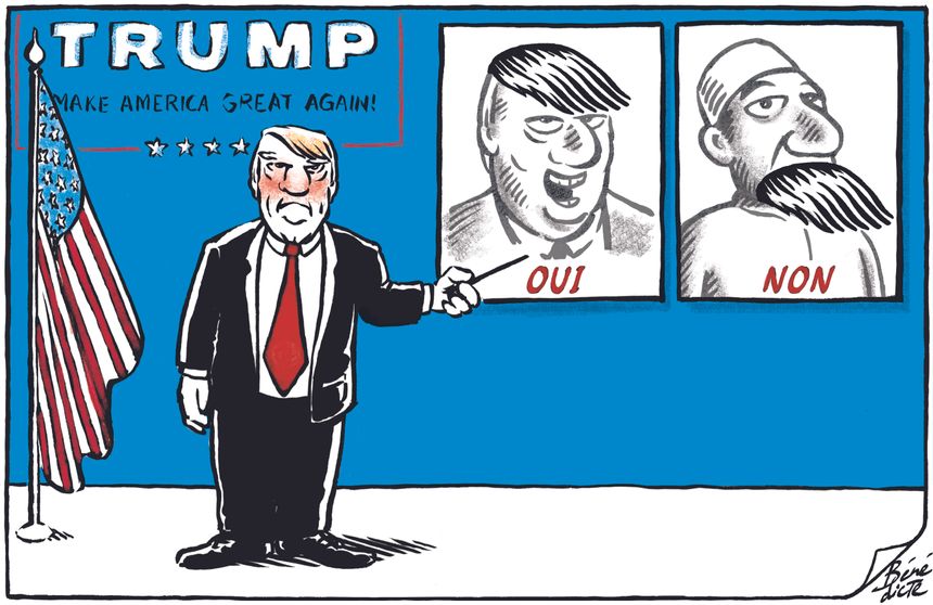 Dessin de Bénédicte, paru dans "24heures", Lausanne & repris par Courrier International, 9.12.15