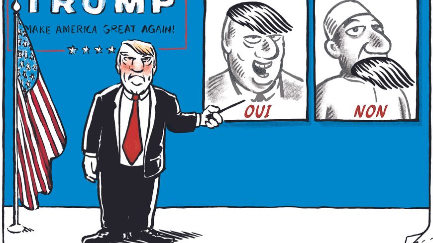 Dessin de Bénédicte, paru dans "24heures", Lausanne & repris par Courrier International, 9.12.15