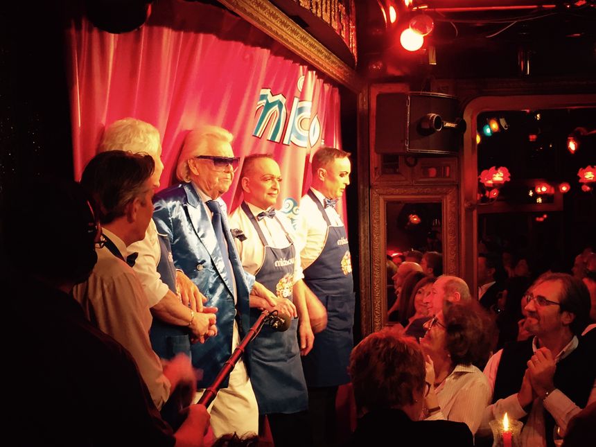 Chez Michou, début du spectacle