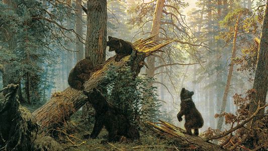 Un matin dans une forêt de pins d'Ivan Chichkine 1889
