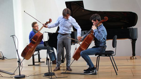 Gautier Capuçon, maître de Classe d'excellence à la Fondation Louis Vuitton
