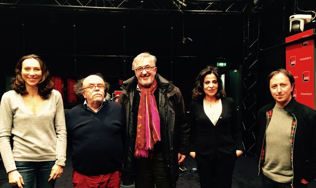 Gwenola David, Jean-Michel Ribes, Philippe Meyer, Dominique Rizzo et Philippe Quesne