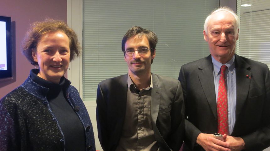 Béatrice de Durfort, Nicolas Duvoux et John Crawford