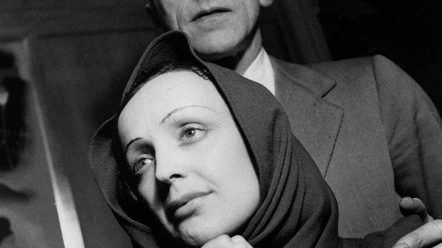 Edith Piaf et Jean Cocteau (années 40)